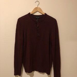 Banana Republic Merino Wool 3-Button Sweater - M